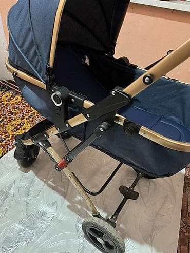коляска stoke: Коляска, Другой бренд, цвет - Золотой, Б/у, Самовывоз — 3