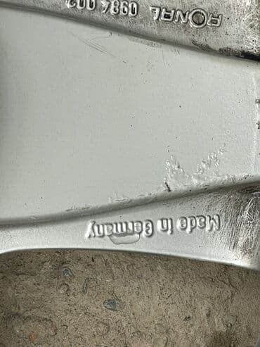 шины и диск: Литые Диски R 16 AMG, Комплект, отверстий - 5, Б/у — 4