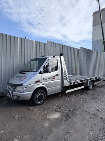 багажники для велосипедов: Эвакуатор, Mercedes-Benz, 2000 г., Прямая — 3