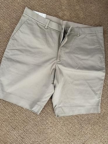 Шорты: Мужские брюки, XL, Uniqlo, Новый, цвет - Серый, Самовывоз — 3