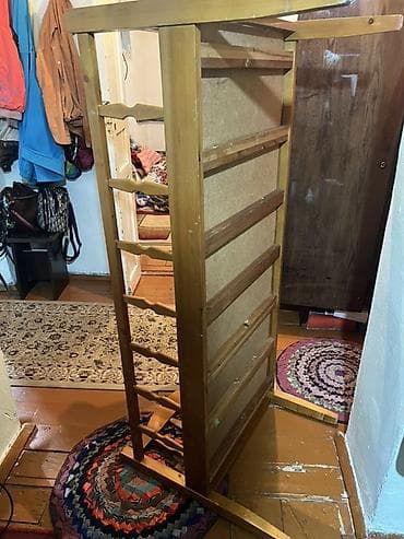 кубики деревянные: Люлька, Качалка, Дерево, цвет - Коричневый — 2