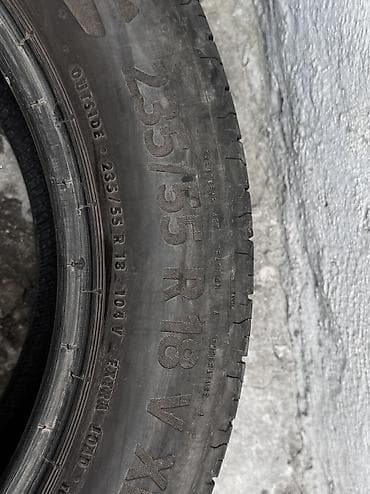 Шины 235 / 55 / R 18, Лето, Б/у, Комплект, Легковые, Германия, Continental — 7