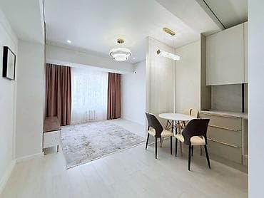 2 комнаты, 46 м², Аламедин-1 мкр Элитка, 9 этаж, Дизайнерский ремонт
