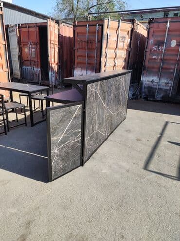 мебель для кафе и ресторанов бу: Стол и стул для кафе — 2