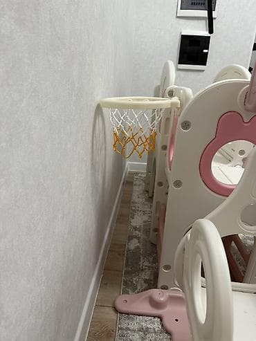 горки и качели: Детский игровой комплекс 3-в-1 для дома - Комплектация: горка с — 5