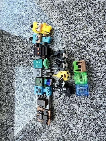 Mini: Набор мини-фигурок и блоков в стиле Minecraft - Коллекция маленьких — 1