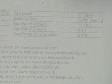 Мониторлор: Муздатуу системасы, Жаңы, DeepCool, Кулер, Процессор үчүн, ПК үчүн — 6