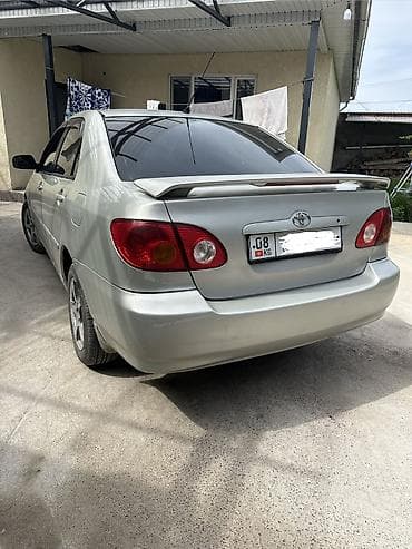 Транспорт: Toyota Corolla: 2002 г., 1.8 л, Автомат, Бензин, Седан — 4