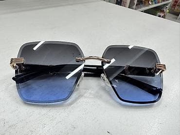 Кошельки: Солнцезащитные очки очки, Унисекс, Квадратные, Линзы градиентные, Новый — 2