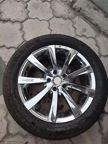 wuling mini ev: Колесо в сборе: литой хромированный диск + шина Continental — 1