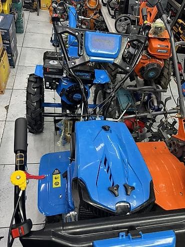 мтз мотоблок: Мотоблок Hromiki MQ170MT-35C (синий), бензиновый - Тип: тяжелый — 2