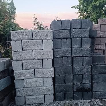 шкаф купе б: Пескоблок 20/400 Рваный все цвета Декоративные бетонные блоки для — 3