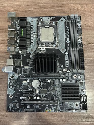 Техника жана электроника: Продам материнскую плату Huananzhi X58/X58-11.0 с процессором Intel — 1