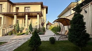особняк ош: 330 м², 5 комнат, Бронированные двери, Евроремонт, Забор, огорожен — 5