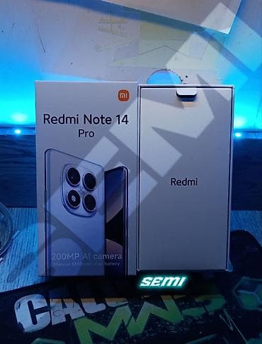 galaxy m21: Redmi, Redmi Note 14 Pro, Новый, 512 ГБ, цвет - Черный, 2 SIM — 5