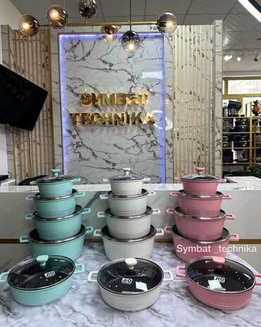 набор чайник и пиалы: Набор посуды по супер цене по акции ЦЕНА 6500СОМ !В наборе 5 — 1