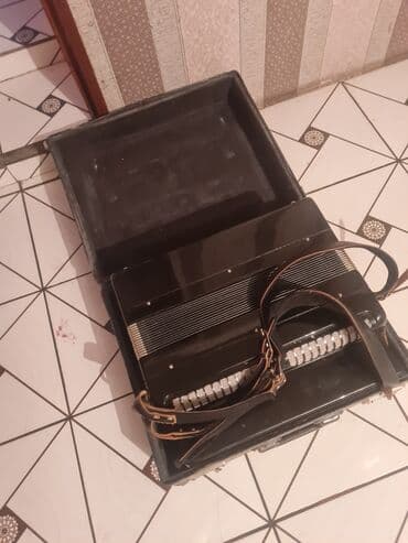 гитары акустика: Баян Тула - Кнопочный баян «Тула», классическая черная дека с — 3