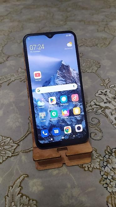 redmi note 7 pro: Redmi, Redmi Note 8, Б/у, 128 ГБ, цвет - Синий, 2 SIM — 1