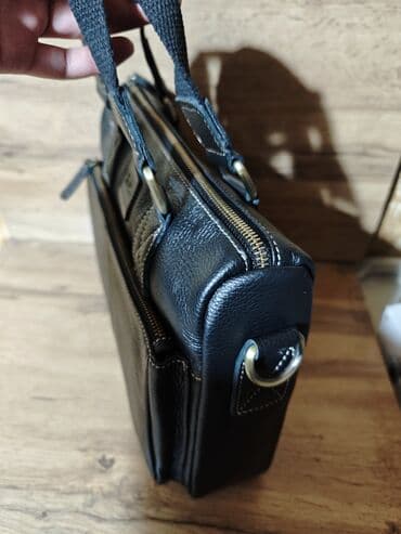 партфель: Портфель, Новый, Материал: Натуральная кожа, Мужские — 4