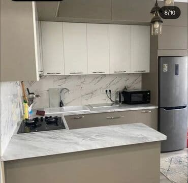 квартира бишкек без хозяина: 2 комнаты, Агентство недвижимости, Без подселения, С мебелью частично — 7