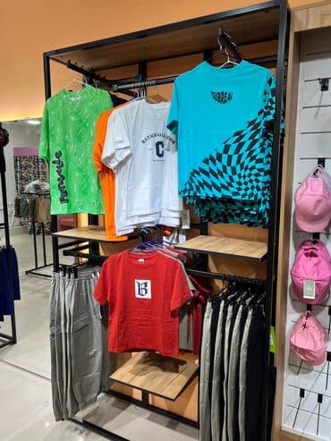 пристенное оборудование для магазина одежды: Кронштейн Для одежды, Материал: Металл, С подсветкой, Новый — 23