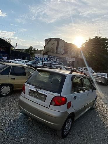 дэу матиз 1: Daewoo Matiz: 2001 г., 0.8 л, Кол менен иштөөчү, Бензин, Хетчбек — 1