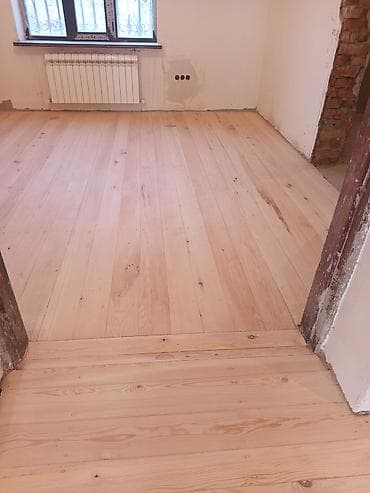 Жасалгалоочу жумуштар: Полду жылмалоо, Паркетти жылмалоо, Ламинат үчүн жылмалоо 6 жылдан ашык тажрыйба — 10
