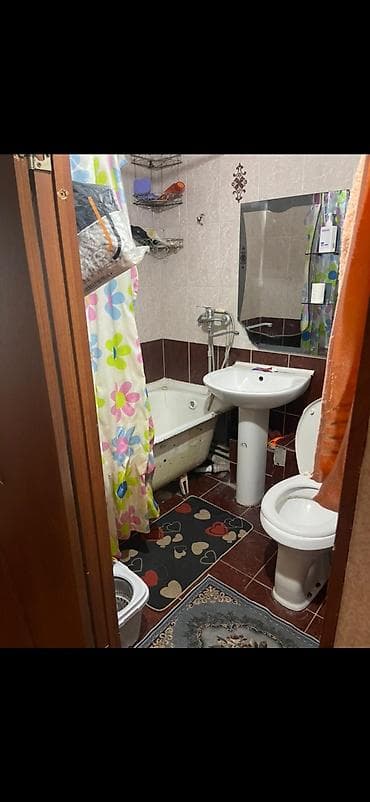 2 комнатная квартира кок жар: 2 комнаты, 46 м², 104 серия, 5 этаж, Косметический ремонт — 6