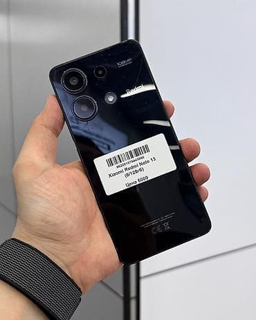 Redmi, Redmi Note 13, Б/у, 128 ГБ, цвет - Черный, В рассрочку, 2 SIM