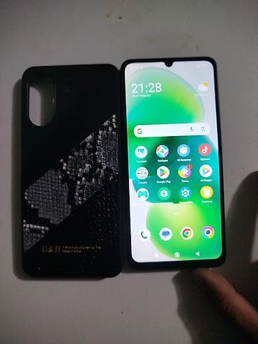 rayzen 5: Poco C65, Б/у, 256 ГБ, цвет - Черный, 2 SIM — 2