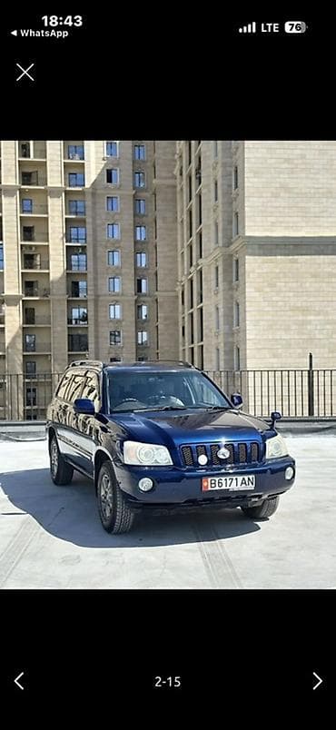 продаю тойота клюгер: Toyota Kluger: 2003 г., 2.4 л, Автомат, Бензин, Кроссовер — 8