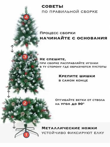 искусственный снег: 🔥 Новые искусственные ёлки в наличии! Пышные, красивые и очень плотные — 4