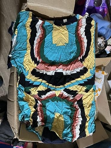 женские вещи даром: Отдам даром пуговицы нитки бу остатки ткани — 1