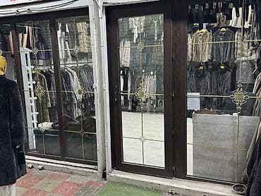 Витринные входные группы для магазина - Две секции: раздвижная at lalafo.kg Витринные входные группы для магазина - Две секции: раздвижная