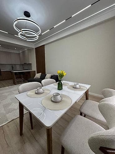 Квартиры: 2 комнаты, 61 м², Элитка, 9 этаж, Дизайнерский ремонт — 7