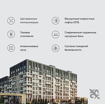 Недвижимость: 2 комнаты, 69 м², Элитка, 9 этаж, Готовая ПСО (под самоотделку) — 3