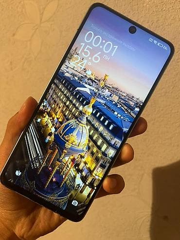 zenit e: Redmi, Redmi Note 13, Б/у, 128 ГБ, цвет - Голубой, 2 SIM — 2