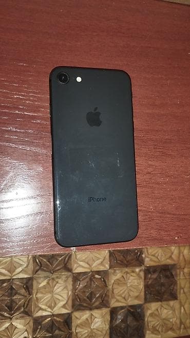 apple 7plus: IPhone 8, Б/у, Черный — 1