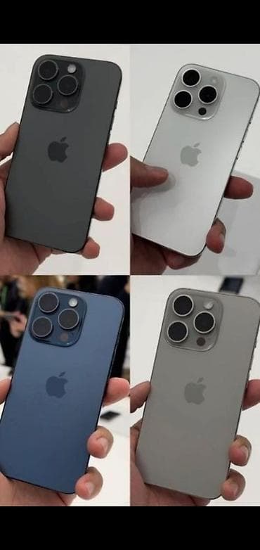 iphone 19: IPhone 15 Pro, Новый, 1 ТБ, Black Titanium — 1