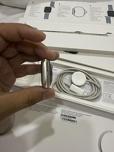 e96a hoco: Продаю Apple Watch 9 41mm starlight! Часы измеряют кислород в крови! — 5