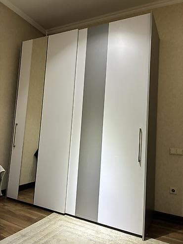 Шкаф купе, Б/у, С зеркалом