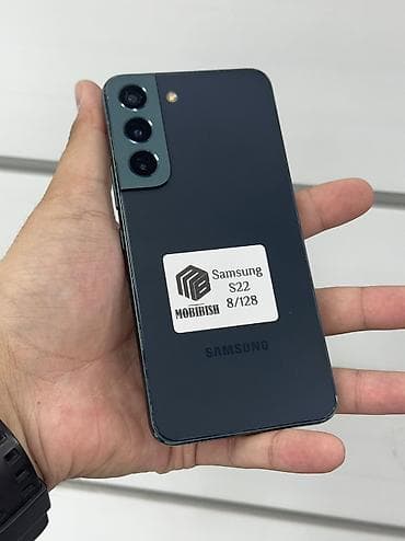 Samsung Galaxy S22, Б/у, 128 ГБ, цвет - Зеленый, В рассрочку, 2 SIM, eSIM at lalafo.kg Samsung Galaxy S22, Б/у, 128 ГБ, цвет - Зеленый, В рассрочку, 2 SIM, eSIM