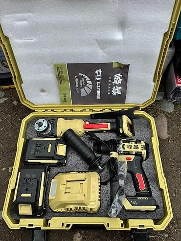 электро дрель: Аккумуляторный набор электроинструмента 21V в кейсе Комплект — 1