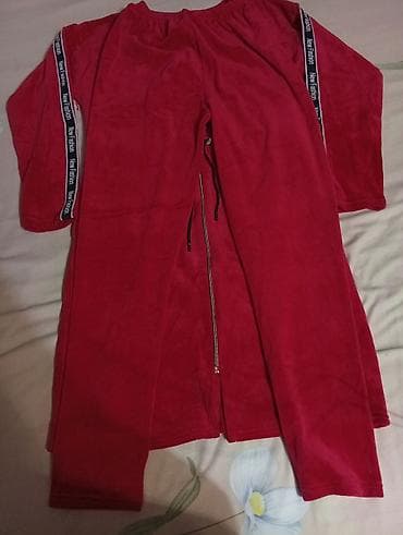 Айымдардын кийими: Комплект одежды + юбка 1) Трикотажный костюм (бренд на бирке: Flex) - — 5