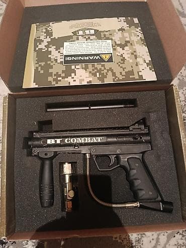 мото блока: Пейнтбольный маркер BT Combat (BT-4) с комплектом Ассалом алейкум 10 — 2