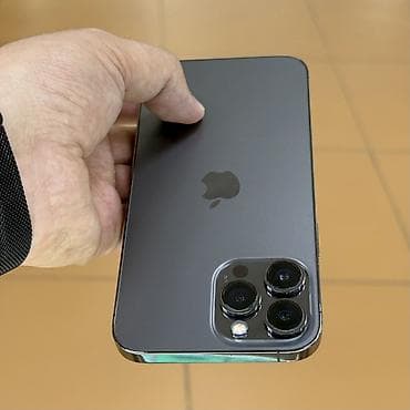 айфон13: IPhone 13 Pro Max, Б/у, 256 ГБ, Space Gray, Коробка, Наушники, Чехол, 83 % — 10