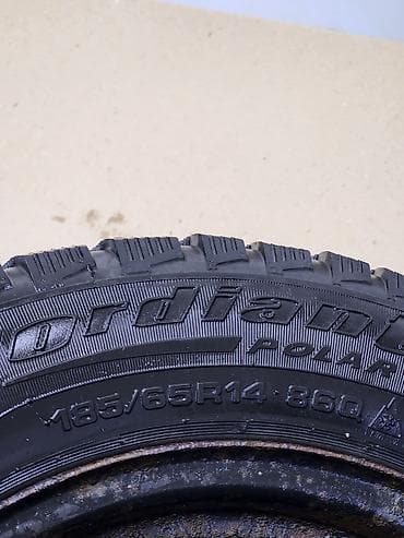 Колеса в сборе: Колеса в сборе 185 / 65 / R 14, Зима, Б/у, Комплект, Легковые, Железные, отверстий - 4 — 4