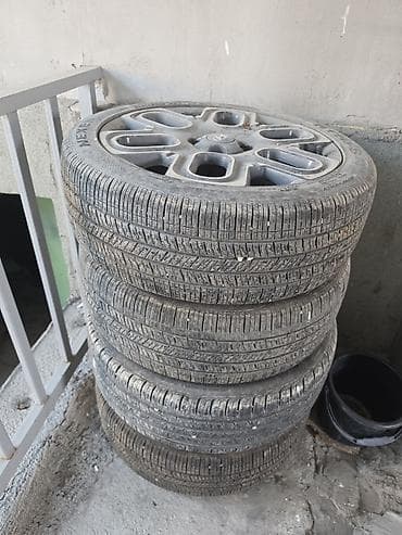 r18 5112: Колеса в сборе 205 / 45 / R 17, Всесезонная, Б/у, Легковые, Литые, отверстий - 4 — 1