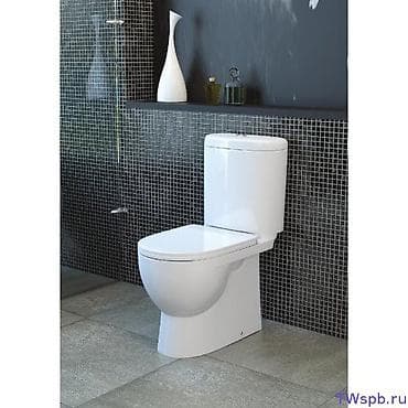 Үй жана бакча: Унитаз Полго орнотуу, Материалы: Фарфор — 1