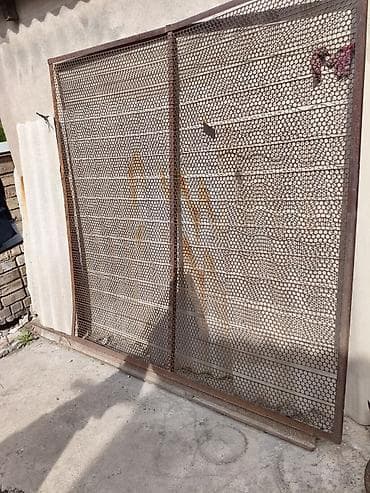 Откатные ворота: Раздвижные металлические ворота/секции с направляющей - Конструкция — 2